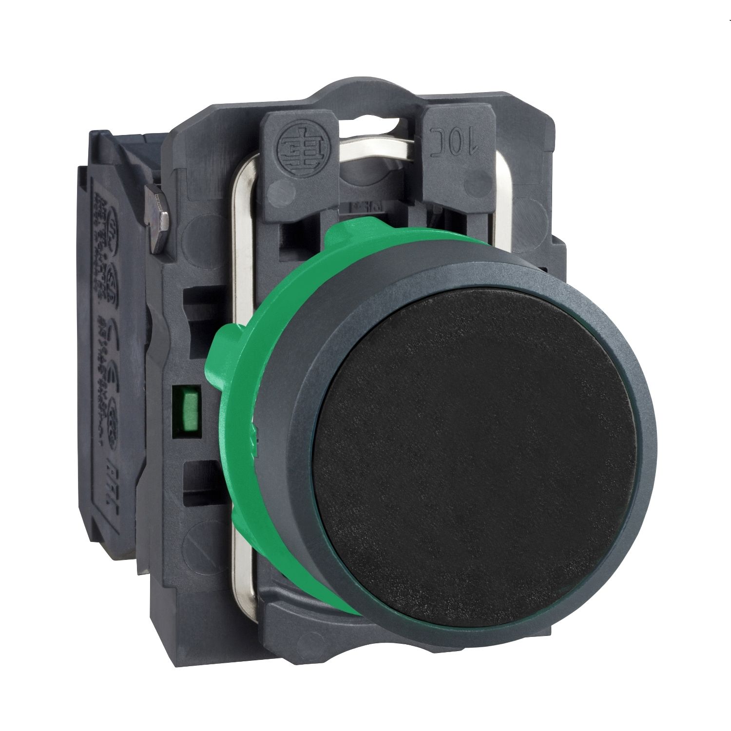 Schneider XB5AA21 Siyah Buton Ø22 Yaylı Dönüş 1NA
