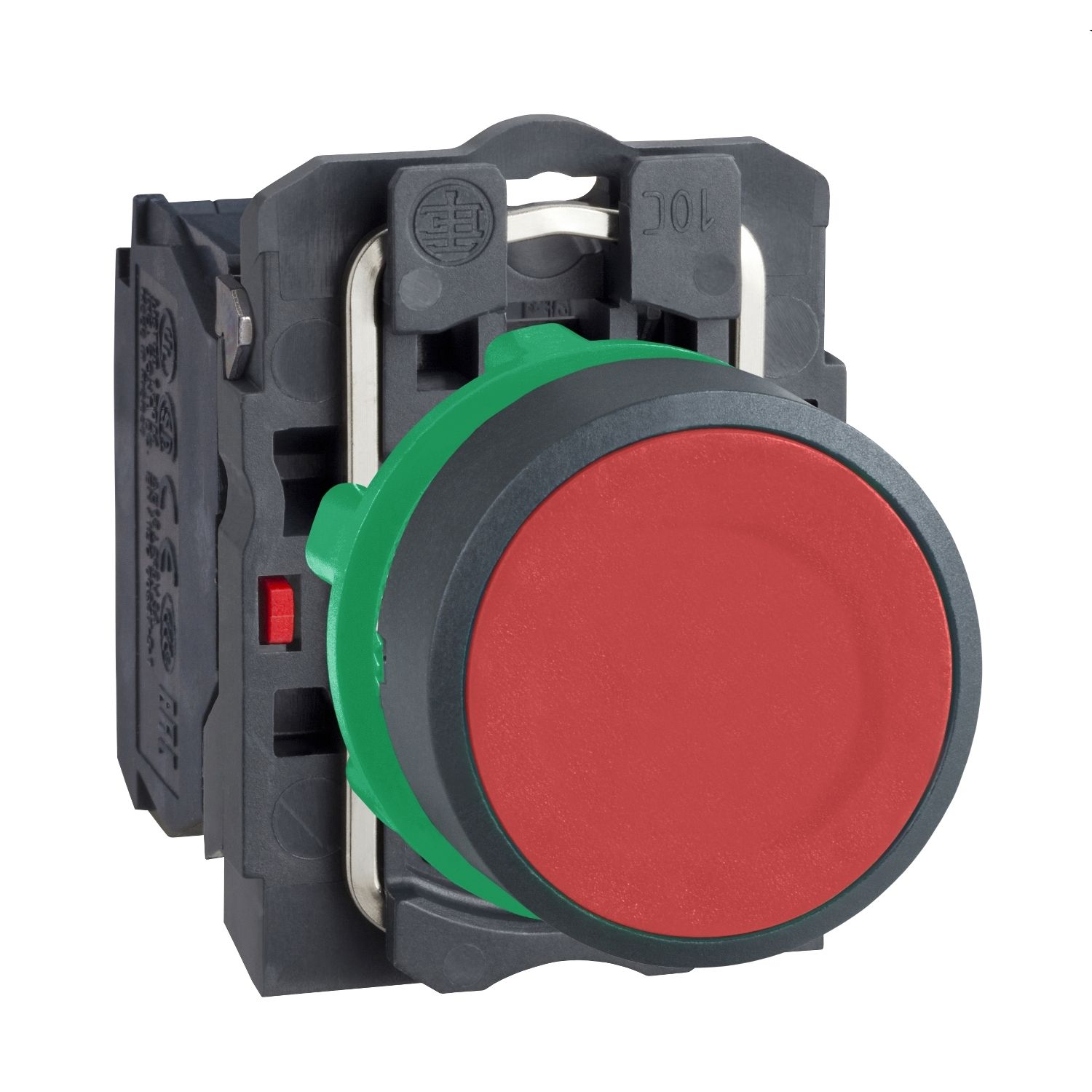 Schneider XB5AA42 Kırmızı Buton Ø22 Yaylı Dönüş 1NK