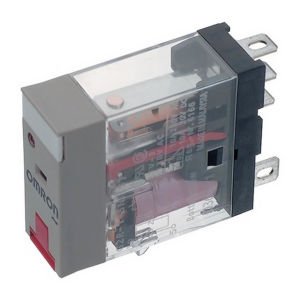 Omron G2R-1-SNI 110VAC (S) 1CO 5Pin 10A 110VAC Ledli Mek.Göst. Kit. Test Btn. Röle
