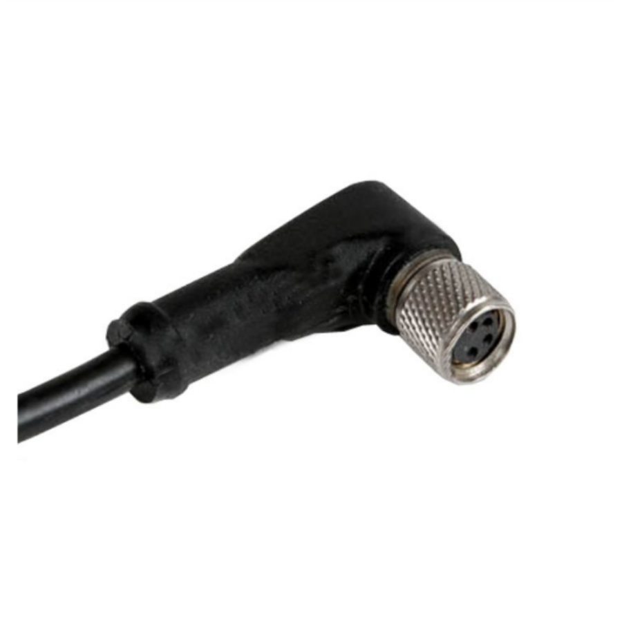 Katlax CBF08-R44N0-02BPVC 4 Pin Dişi M8 2M 90° Açılı Pvc Sensör Kablosu