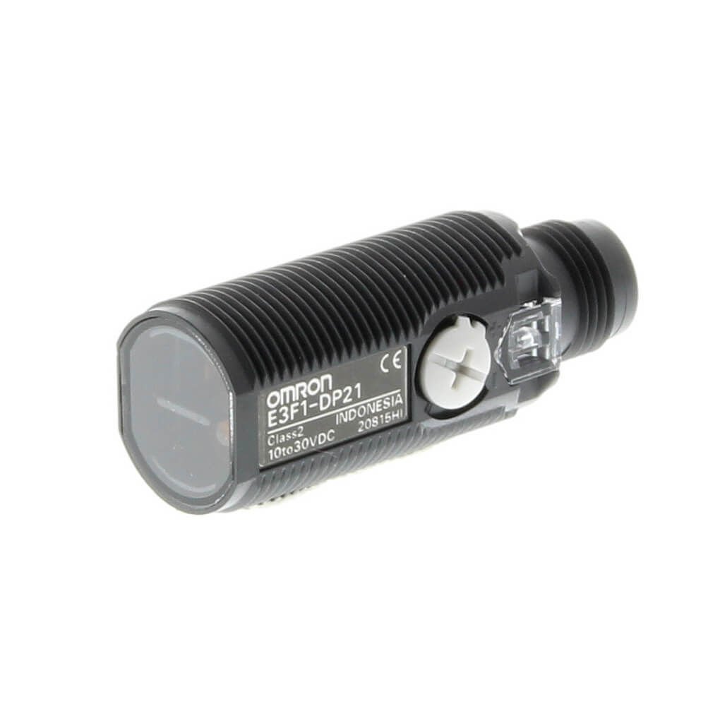 Omron E3F1-DN22 M18 NPN 30 Cm Cisimden Yansımalı Sensör