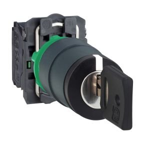 Schneider XB5AG33 Mandal Buton Ø22 3 Konumlu Sabit 2NA
