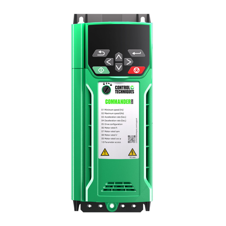 CT Nidec C200-09201760E10100AB100 3 Faz 45 kW Sürücü