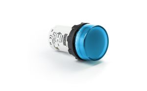 Emas MBSD024M MB Serisi Plastik LED'li 24V AC/DC Mavi 22 mm Sinyal