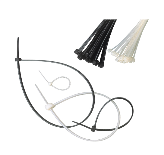 Klemsan 534120B YKB 120 4,8x120 Ebatında Beyaz Kablo Bağı
