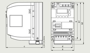 Siemens 6SL3210-5BE24-0UV0 4 kW V20 Trifaze Hız Kontrol Sürücü
