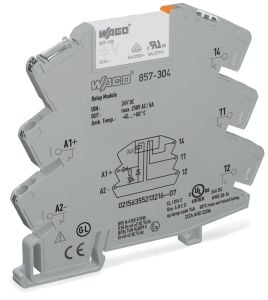 Wago 857-304 24VDC 6A Ledli 1 CO Slim Röle