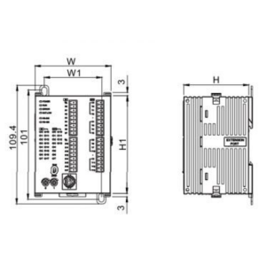 Delta DVP28SV11T2 16 Giriş 12 NPN Çıkış 24V SV2 Cpu Plc