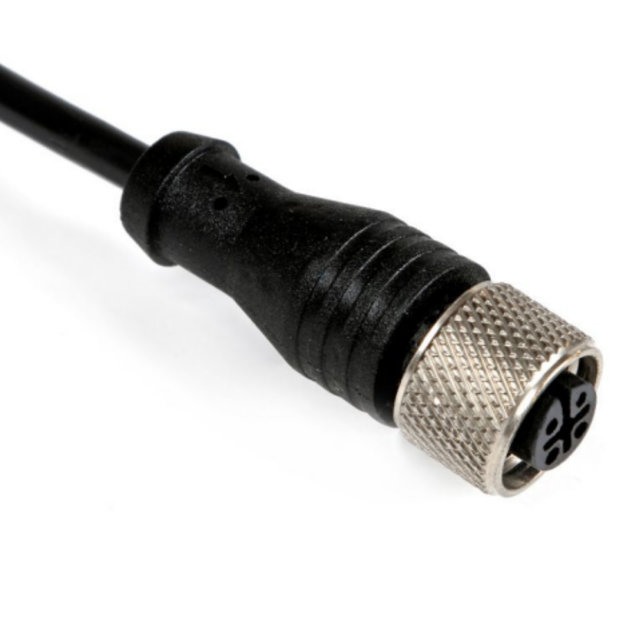 Katlax CBF12-S44N0-02BPUR 4 Pin Dişi M12 2M Düz Pur Sensör Kablosu