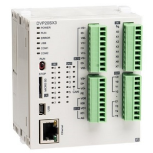 Delta DVP20SX311R 8DI 4AI 6 Röle DO 2AO SX3 Cpu Plc