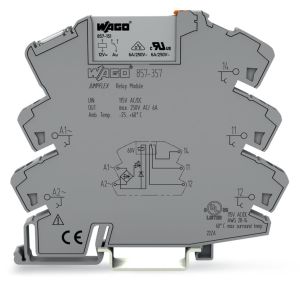 Wago 857-357 115V AC/DC 1CO 6A Ledli Slim Röle
