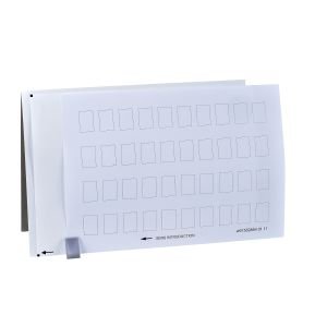 Schneider ZBY5100 yazı tutucu 30 x 50 mm için 40 sayfalı işaretsiz yazılar 18 x 27 mm
