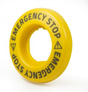 Emas BET60LED2 Aksesuar 24V AC/DC Sürekli Yanar (EMERGENCY-EMERGENCY) Baskılı LED'li Etiket