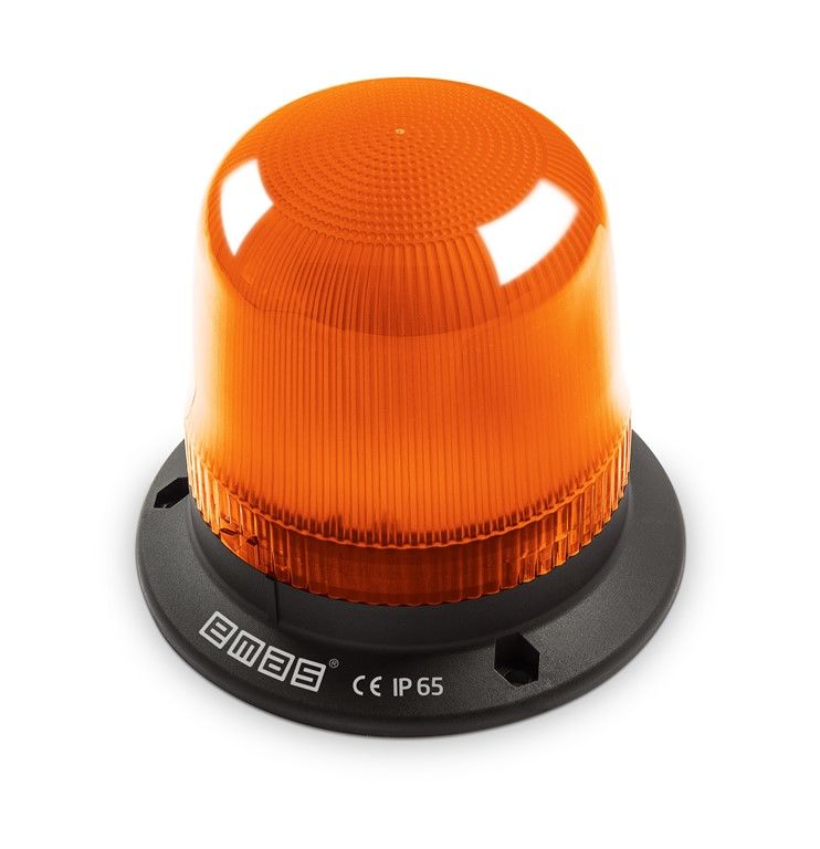 Emas IT120Y024 IT Serisi Sarı 24V AC/DC LED Tepe Lambası 120mm