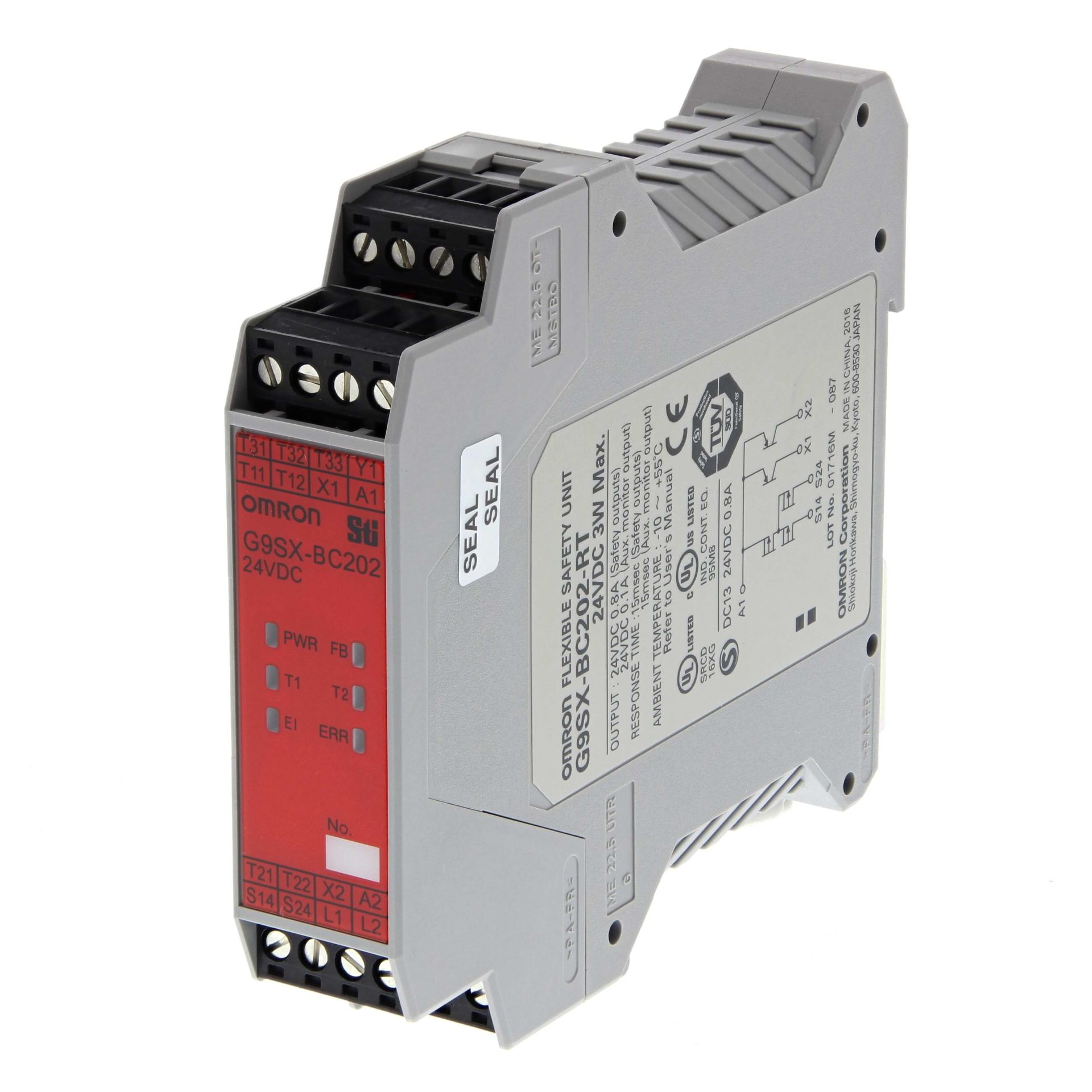 Omron G9SX-BC202-RC DC24 Emniyet Ünitesi