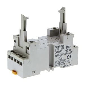 Omron P7S-14F-END 24VDC G7S Röle İçin DIN Ledli Soket