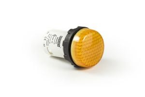 Emas MBSP220S MB Serisi Plastik LED'li 230V AC Sarı 22 mm Sinyal