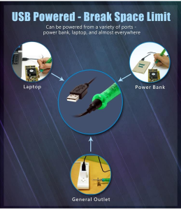 Proskit SI-168U USB İle Çalışan Kalem Tip Lehimleme Havyası