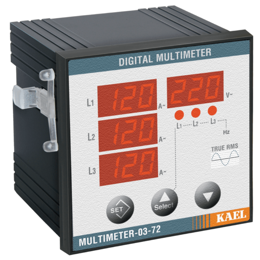 Kael MULTIMET-03-72 LED Display Multimetre