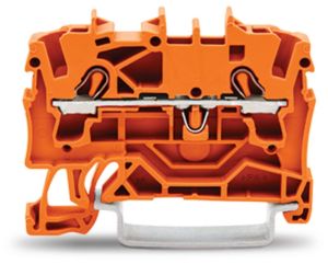 Wago 2002-1202 2.5 mm Turuncu Push İn Ray Klemens