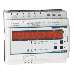 Kael ENERGY-11-DIN-100A Raya Montaj Enerji Ölçer