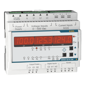 Kael ENERGY-02-PC-DIN RS485 Modbuslı Enerji Ölçer