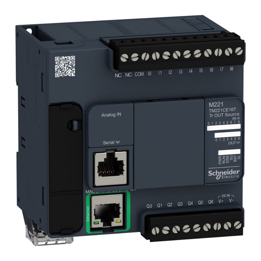 Schneider Electric TM221CE16T 16 GÇ PNP Ethernet Plc
