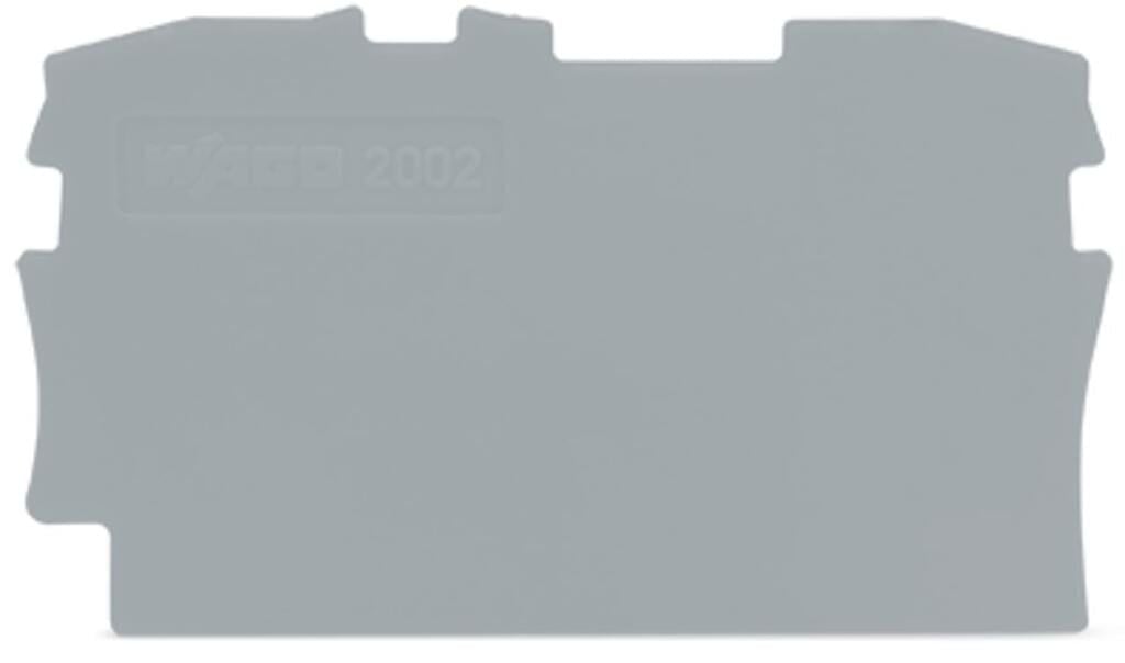 Wago 2002-1291 0.8 mm Gri Sonlandırma Ara Plakası