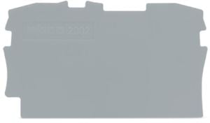 Wago 2002-1291 0.8 mm Gri Sonlandırma Ara Plakası