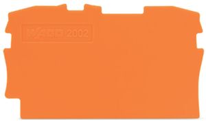 Wago 2002-1292 0.8 mm Turuncu Sonladırma Ara Plakası
