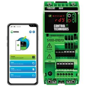 CT Nidec S100-02443-0A0000 Trifaze 1.1 kW Sürücü