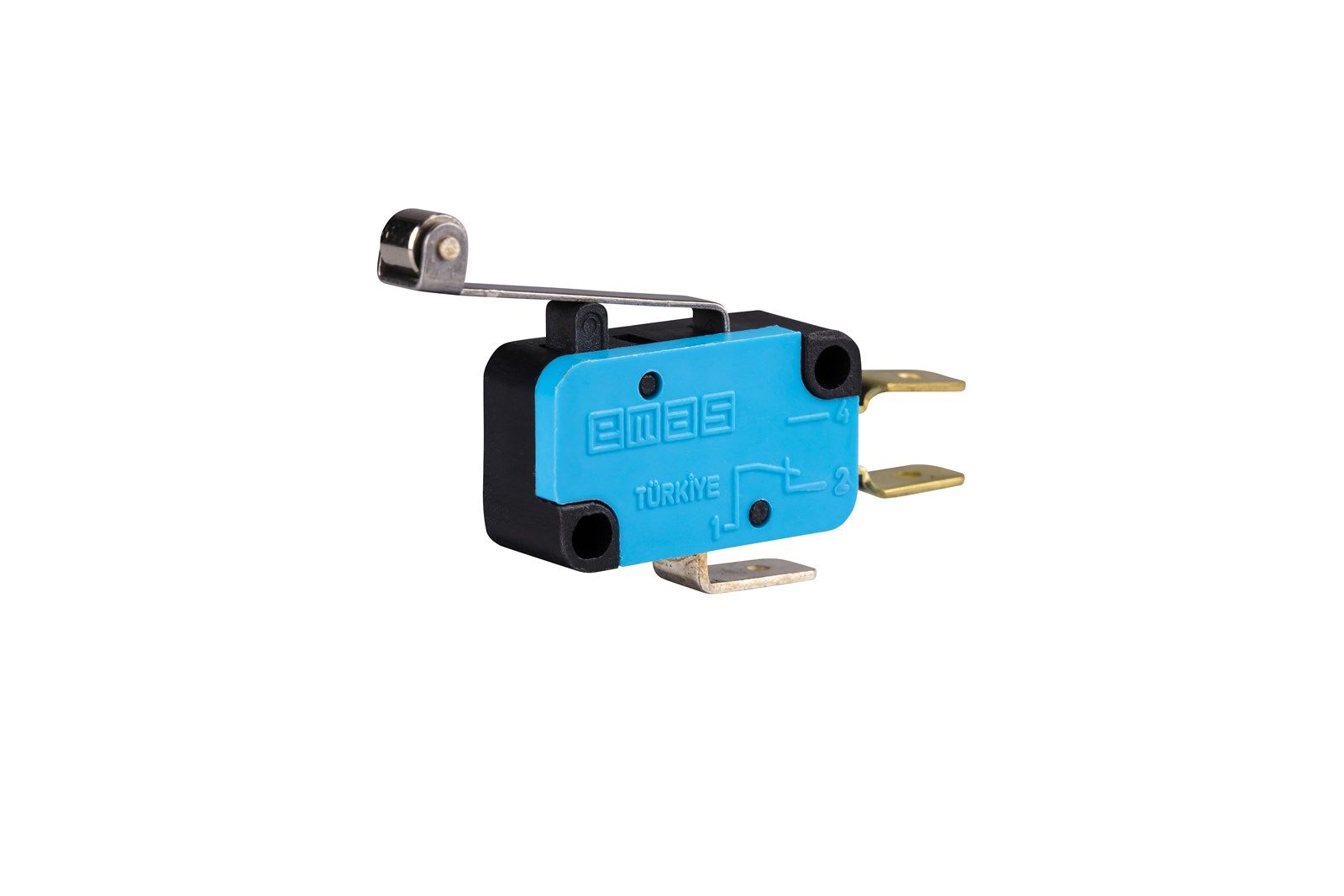 Emas MK1MIM2 Metal Uzun Kollu Makaralı 1CO MK1 Serisi Mikro Switch