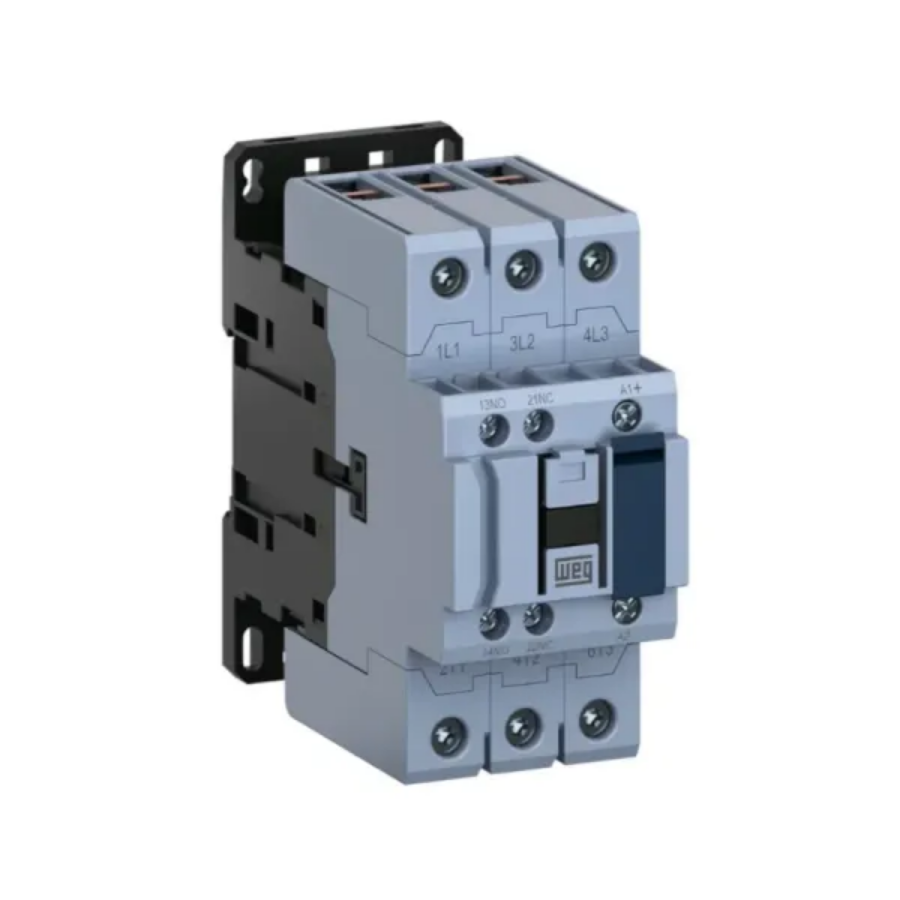 WEG CWB40-11-30C03 18,5 kW, 40 A, 1NA+1N Yardımcı Kontaklı, 24 V DC Bobin, 3 Kutup Kontaktör