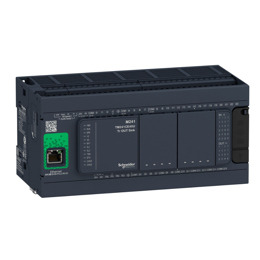 Schneider Electric TM241CE40R 40 GÇ Röle Ethernet Plc