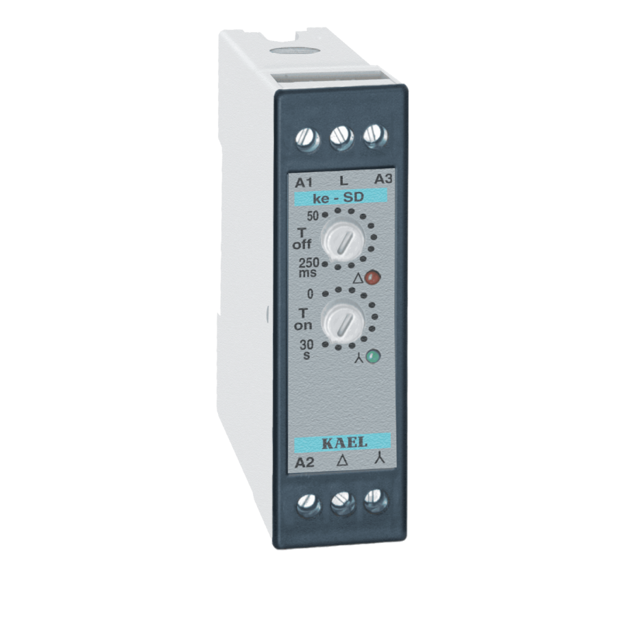 Kael KE-SD Yıldız - Üçgen 220VAC 24V AC/DC Zaman Rölesi