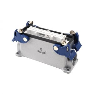Emas EBM24PD14 Metal 24 Kontak Duvar Tipi Priz 16A Yandan Girişli 4 Mandallı Çok Kontaklı