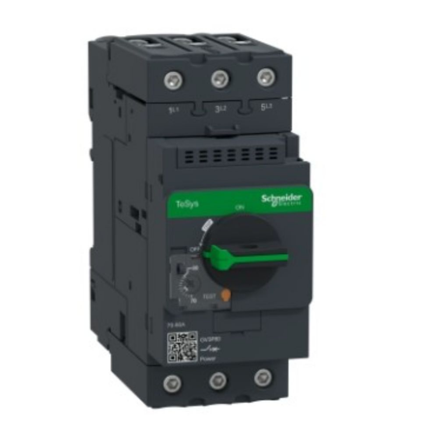 Schneider GV3P80 TESYS GV2 70-80A TERMİK MANYETİK MOTOR KORUMA ŞALTERİ