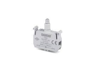 Emas CBM Yedek LED'li 100-230V AC Mavi Sinyal Blok
