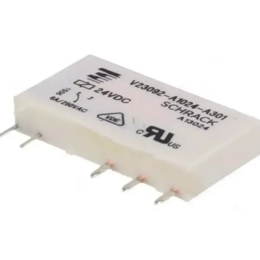 Schrack V23092-A1024-A301 24vdc 1A1K-6a İnce-5 Pin