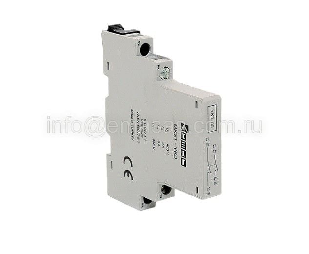 Emas MKS1-YKD01 MKŞ Yardımcı Kontak 1 NA + 1 NK