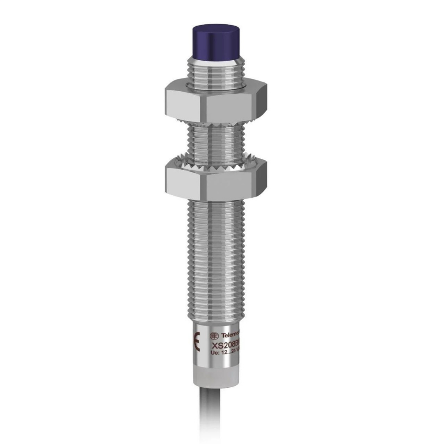 Telemecanique XS208BLPAL2 M8 2.5 MM PNP NO 2M Kablolu Endüktif Sensör