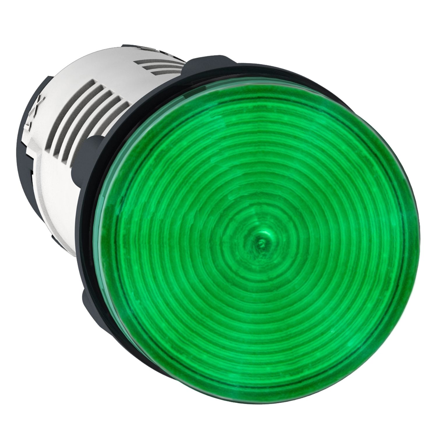 Schneider XB7EV03MP yuvarlak pilot ışığı Ø 22 - yeşil - entegre LED - 230 V - vida kelepç terminali