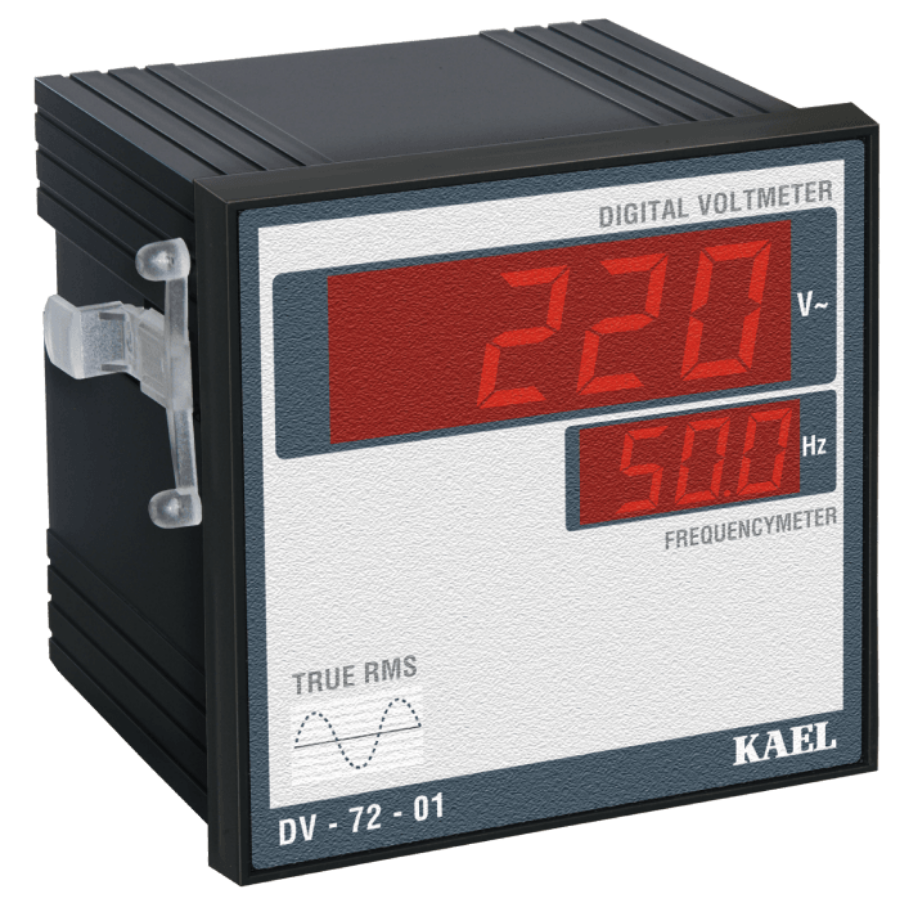 Kael DV-72-01 0-500VAC 40-100 Hz Voltmetre Ve Frekansmetre