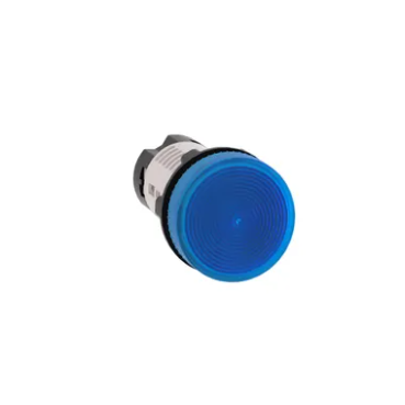 Schneider XB7EV06MP yuvarlak pilot ışığı Ø 22 - mavi - entegre LED - 230..240 V -vida kelep terminal