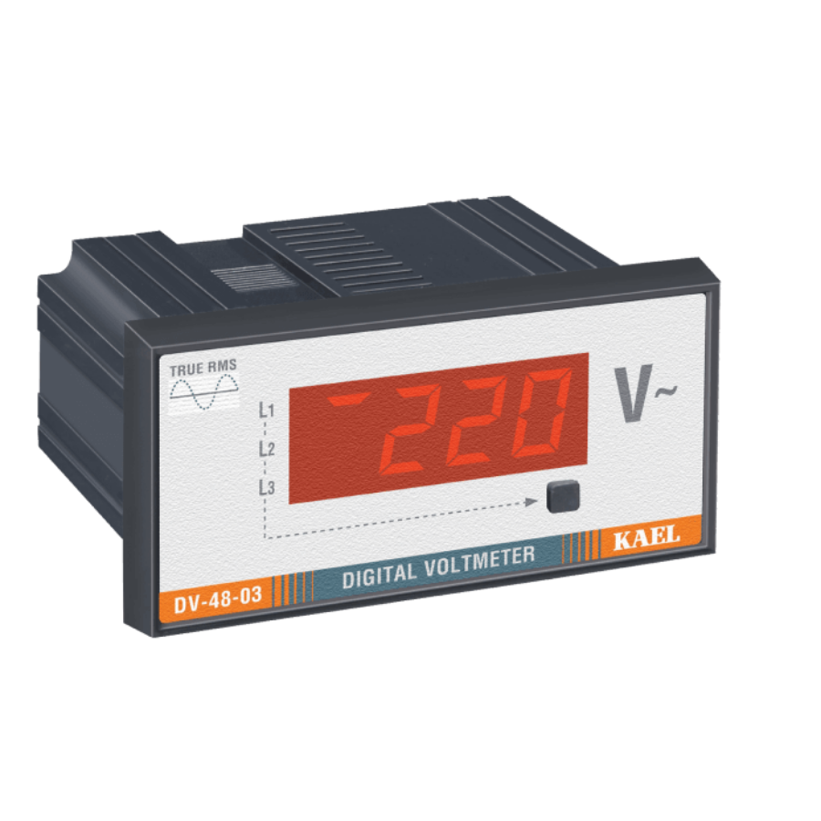 Kael DV-48-03 0-500VAC Ölçüm AC 3 Fazlı Voltmetre