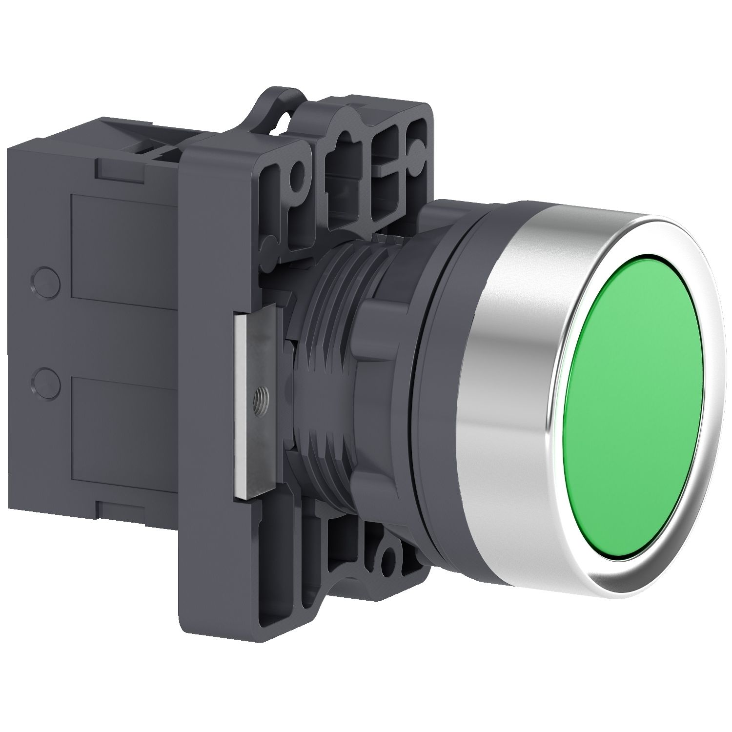 Schneider XA2EA31 Yeşil Yaylı Buton Ø 22 1NA