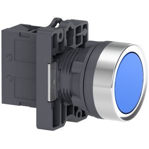 Schneider XA2EA61 Mavi Yaylı Buton Ø 22 1NA