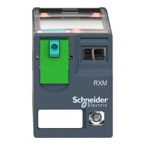 Schneider RXM2AB2BD 24VDC 12A 2 Kontak Test Bt. Ledli Röle