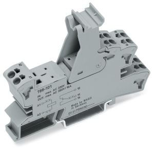 Wago 788-101 Tek Kontak Röle Soketi Gri