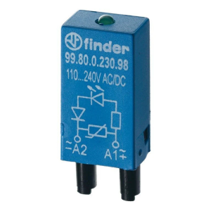 Finder F.99.80.0.230.98 Yeşil Led+Varistör